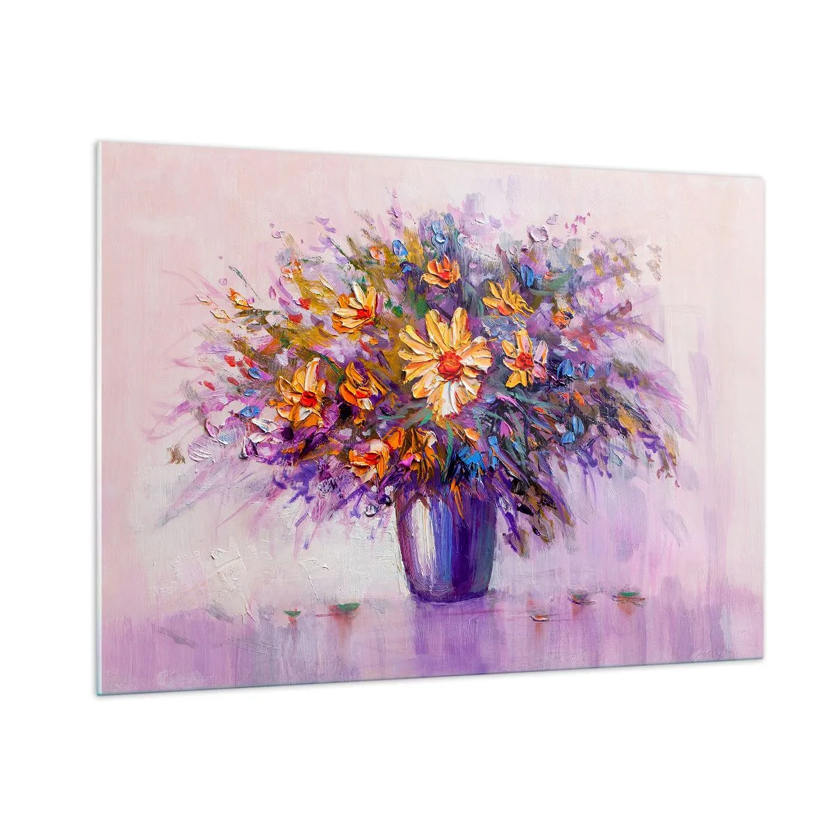 Obraz na skle - Sladko vonia, sladko vyzerá - 100x70 cm