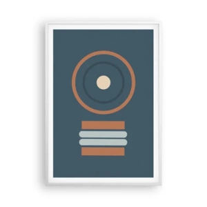 Plagát v bielom ráme - Podstata vecí - 70x100 cm