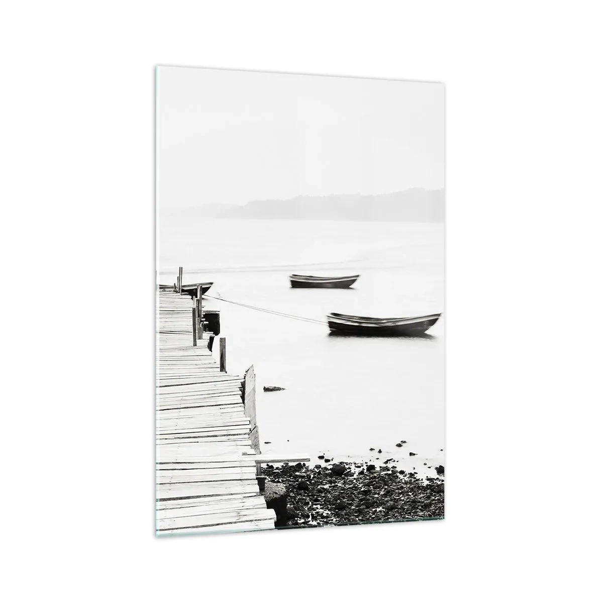 Obraz na skle - Pri tichej a čistej vode - 70x100 cm