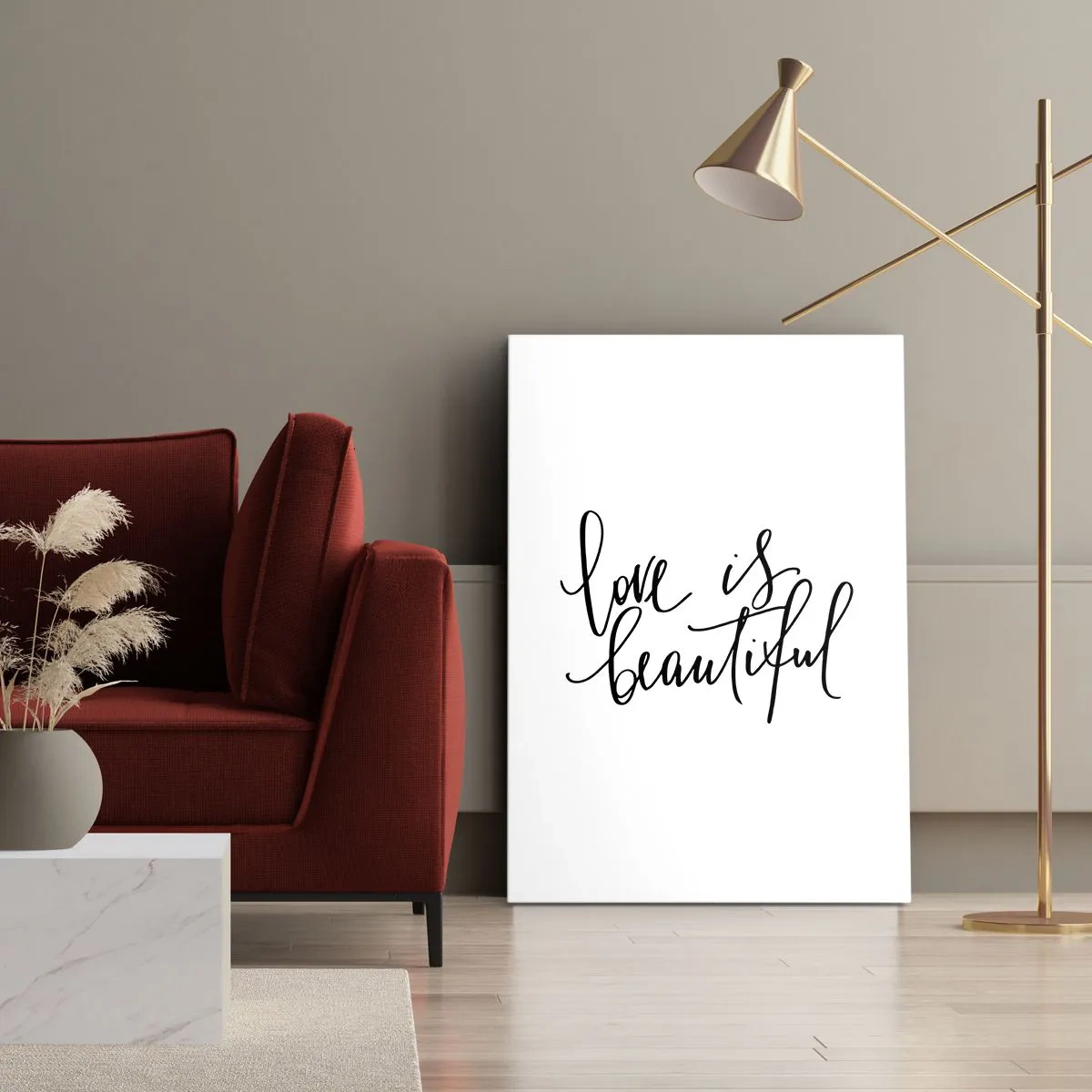 Obraz na plátne - Prečítaj a zopakuj - 45x80 cm