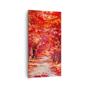 Obraz na plátne - Jesenná impresia - 65x120 cm