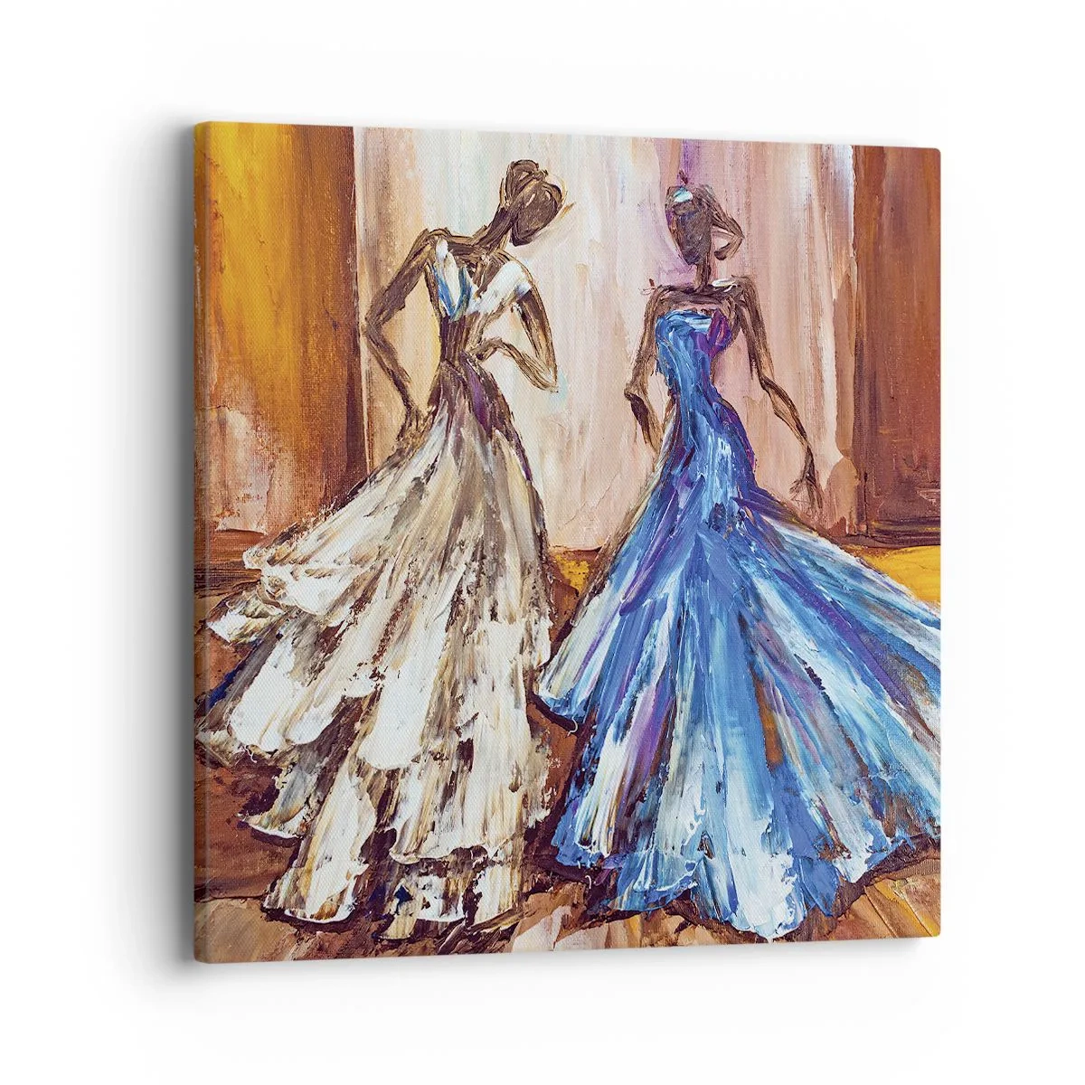 Obraz na plátne - Pôvabné duo - 40x40 cm