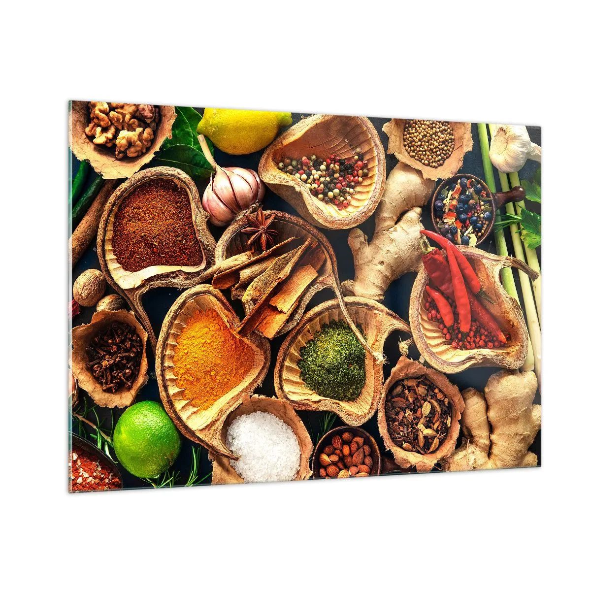 Obraz na skle - Vezmi si, čo chceš - 100x70 cm