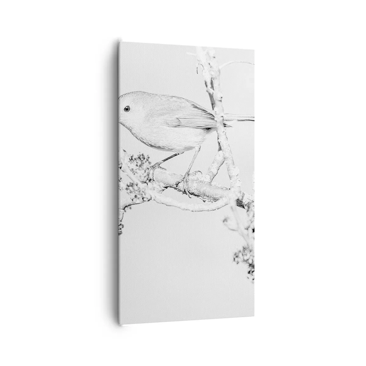 Obraz na plátne - Zimné ráno - 65x120 cm