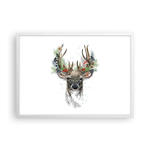 Plagát v bielom ráme - V slávnostnom rúchu - 70x50 cm