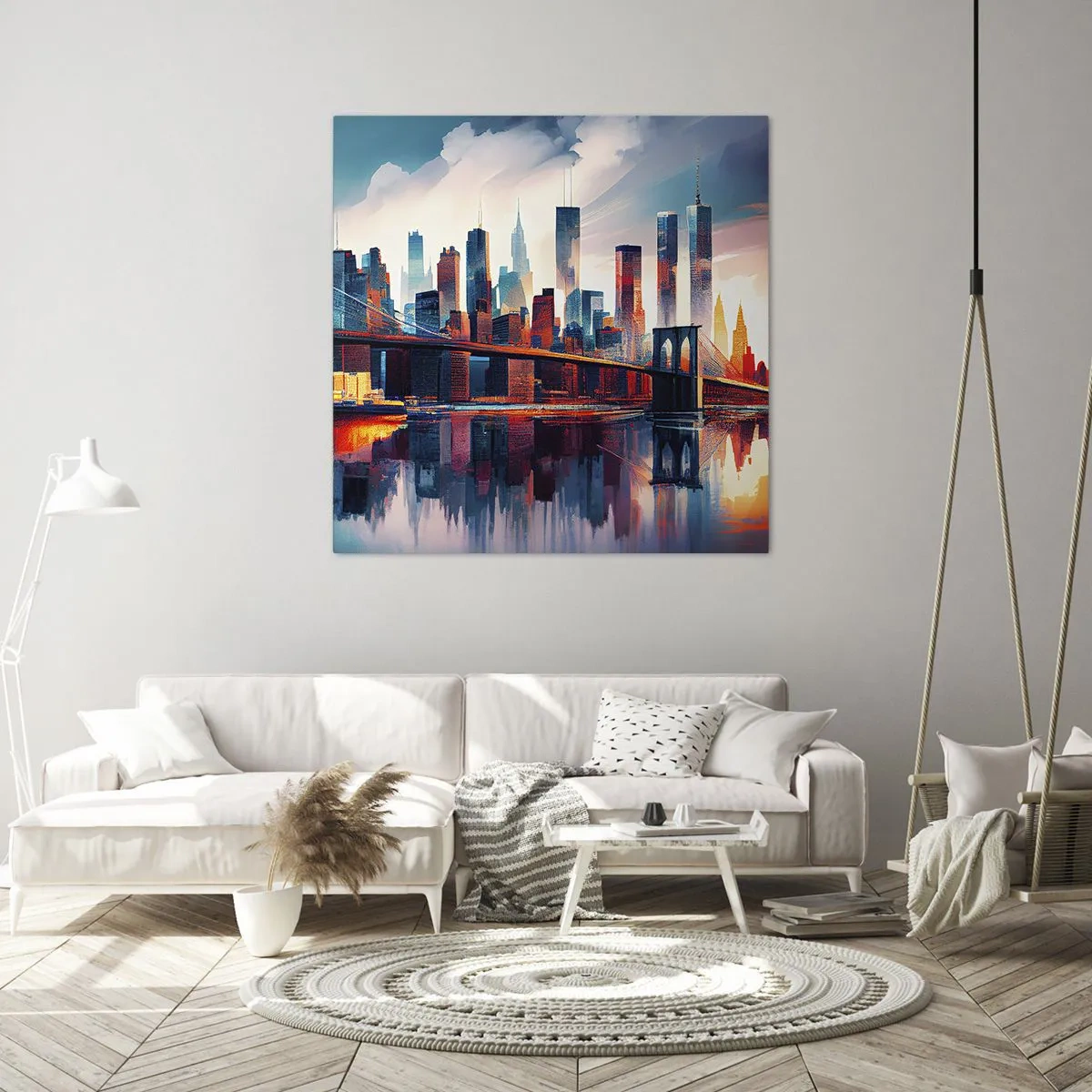 Obraz na plátne - Famózny New York - 30x30 cm
