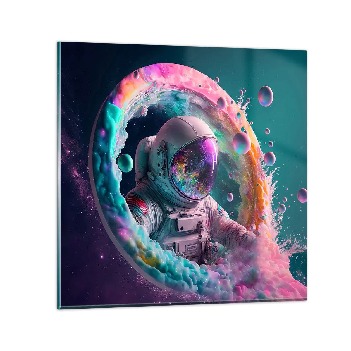 Obraz na skle - Hviezdna brána - 50x50 cm