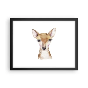 Plagát v čiernom ráme - Povaha nevinnosti - 40x30 cm