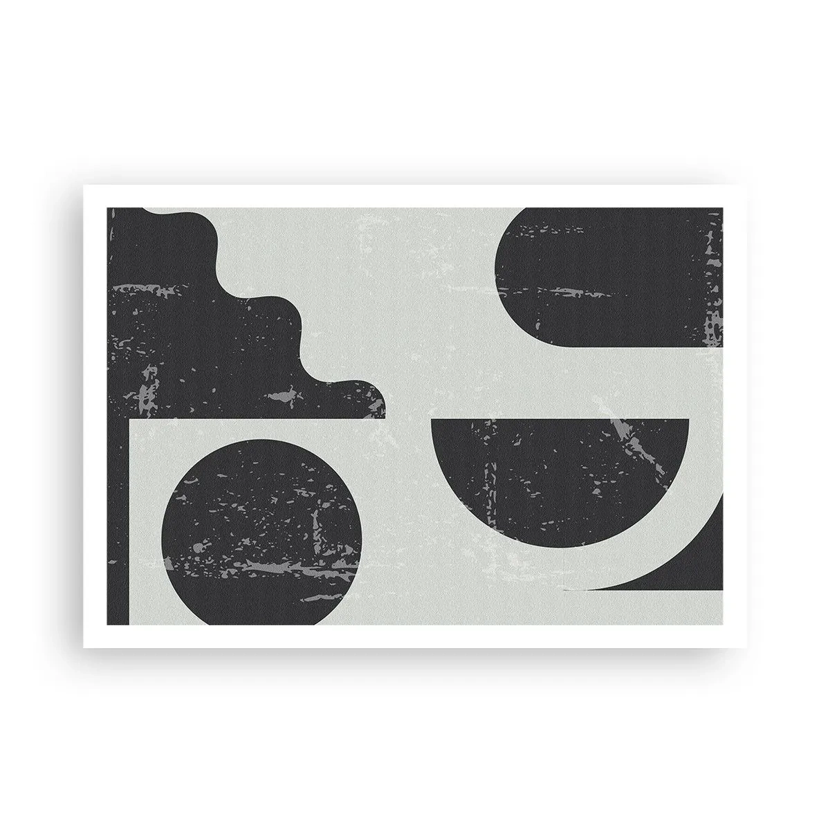 Plagát - Kompozícia nad a pod - 100x70 cm