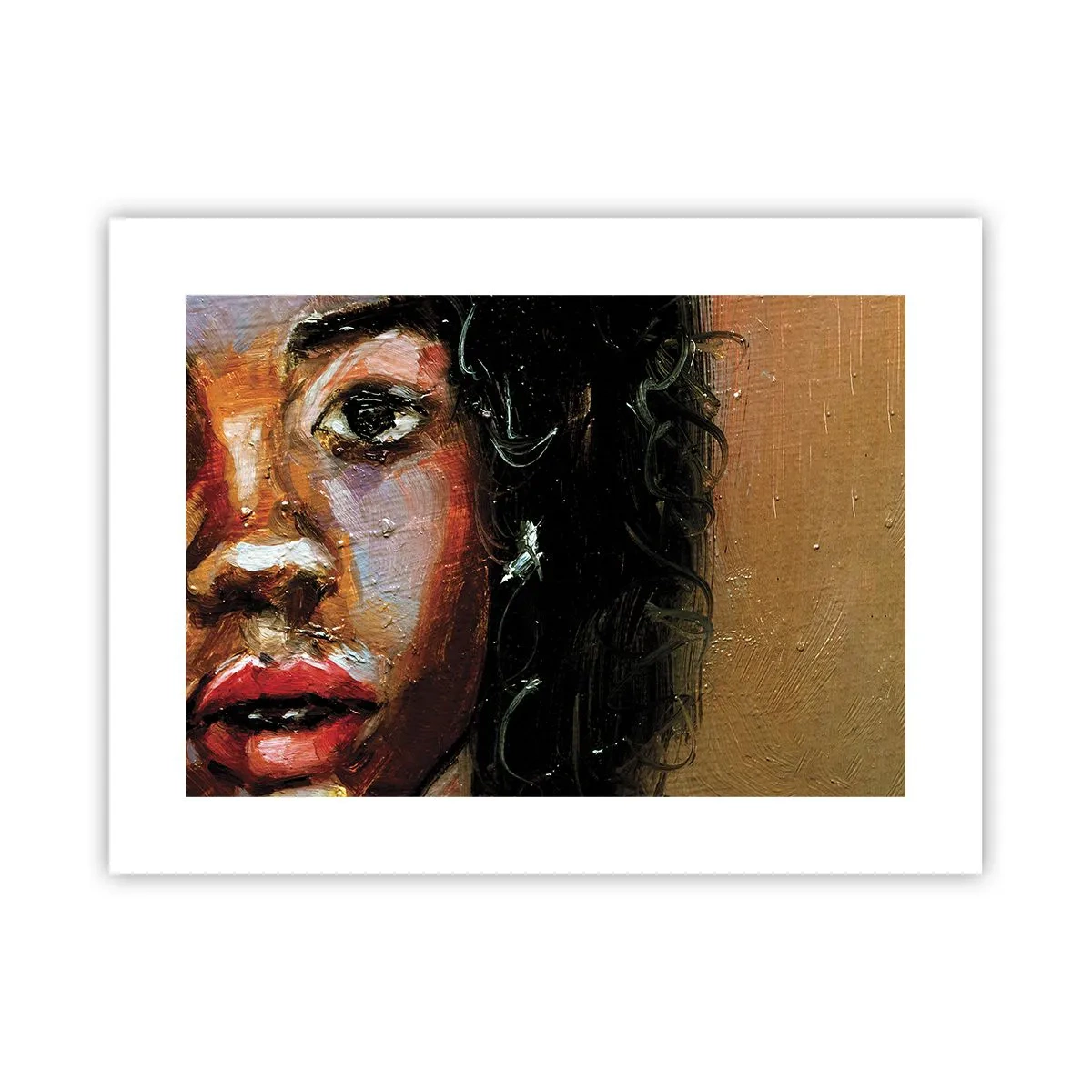 Plagát - Čierna a jas - 40x30 cm