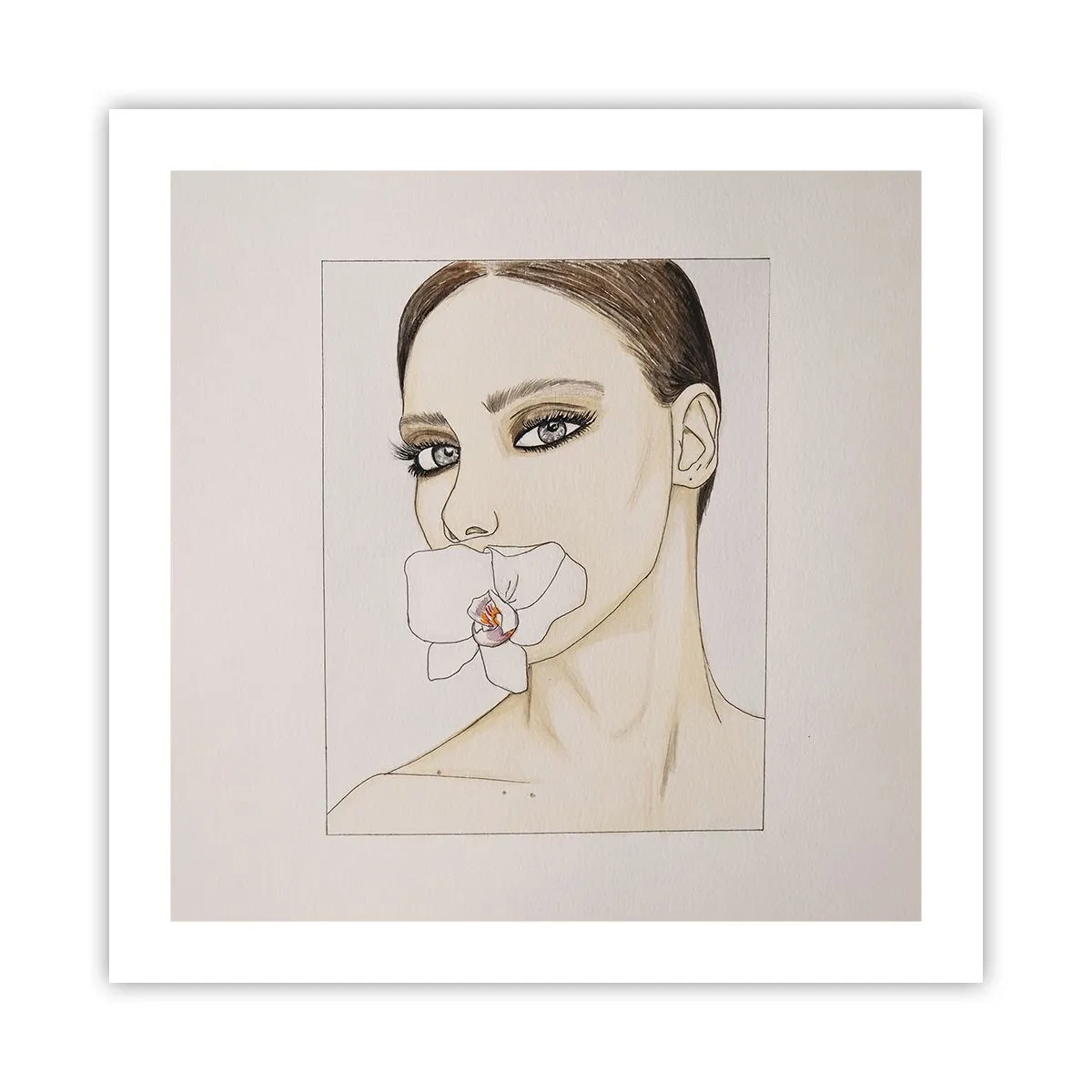 Plagát - Symbol elegancie a krásy - 50x50 cm