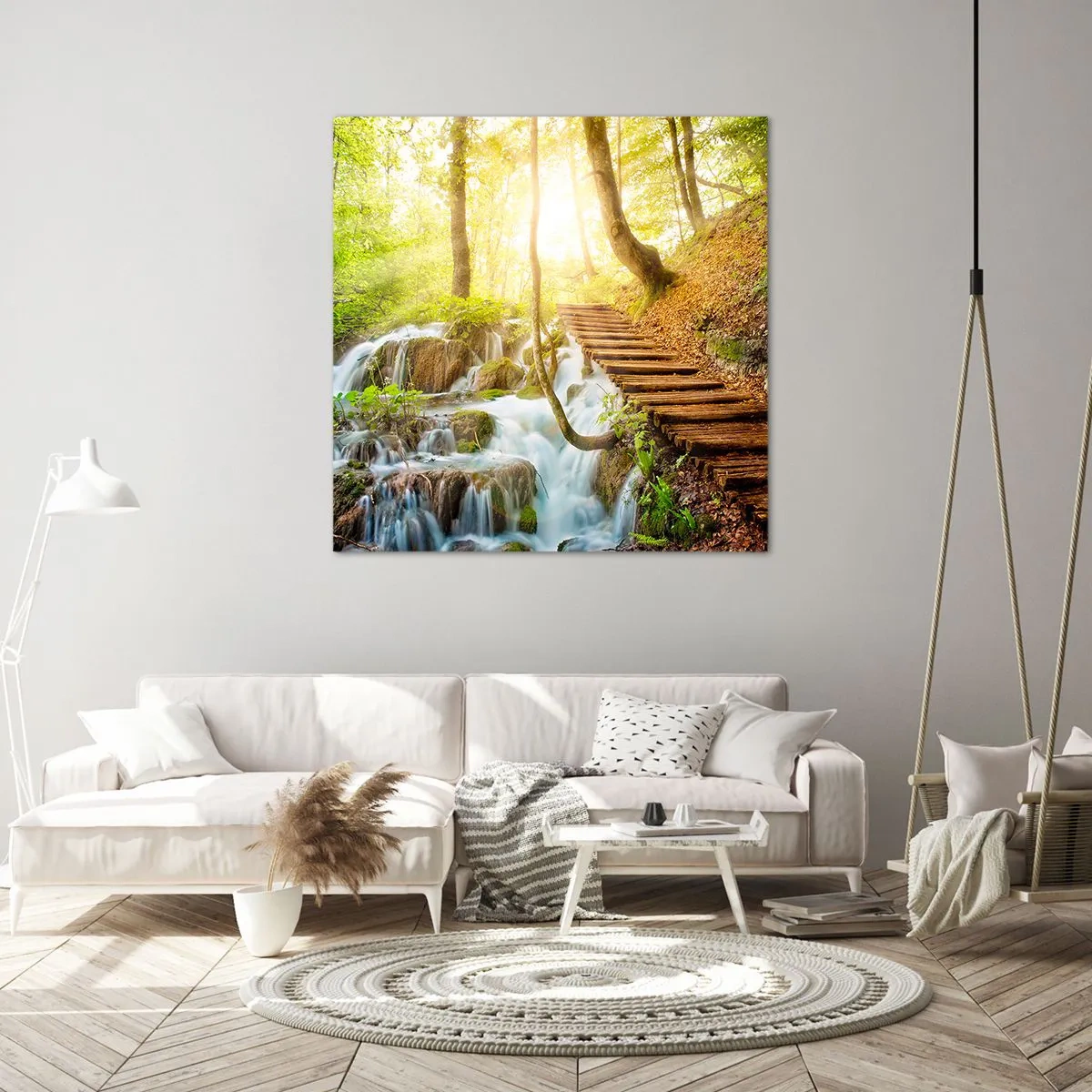 Obraz na plátne - Vytúžený chlad - 70x70 cm