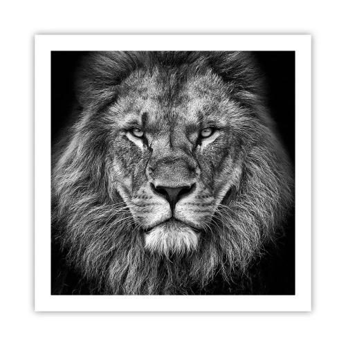 Plagát - V korunovačnom odeve - 60x60 cm