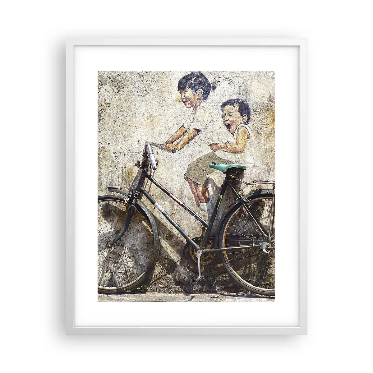 Plagát v bielom ráme - Pravda alebo klam? - 40x50 cm