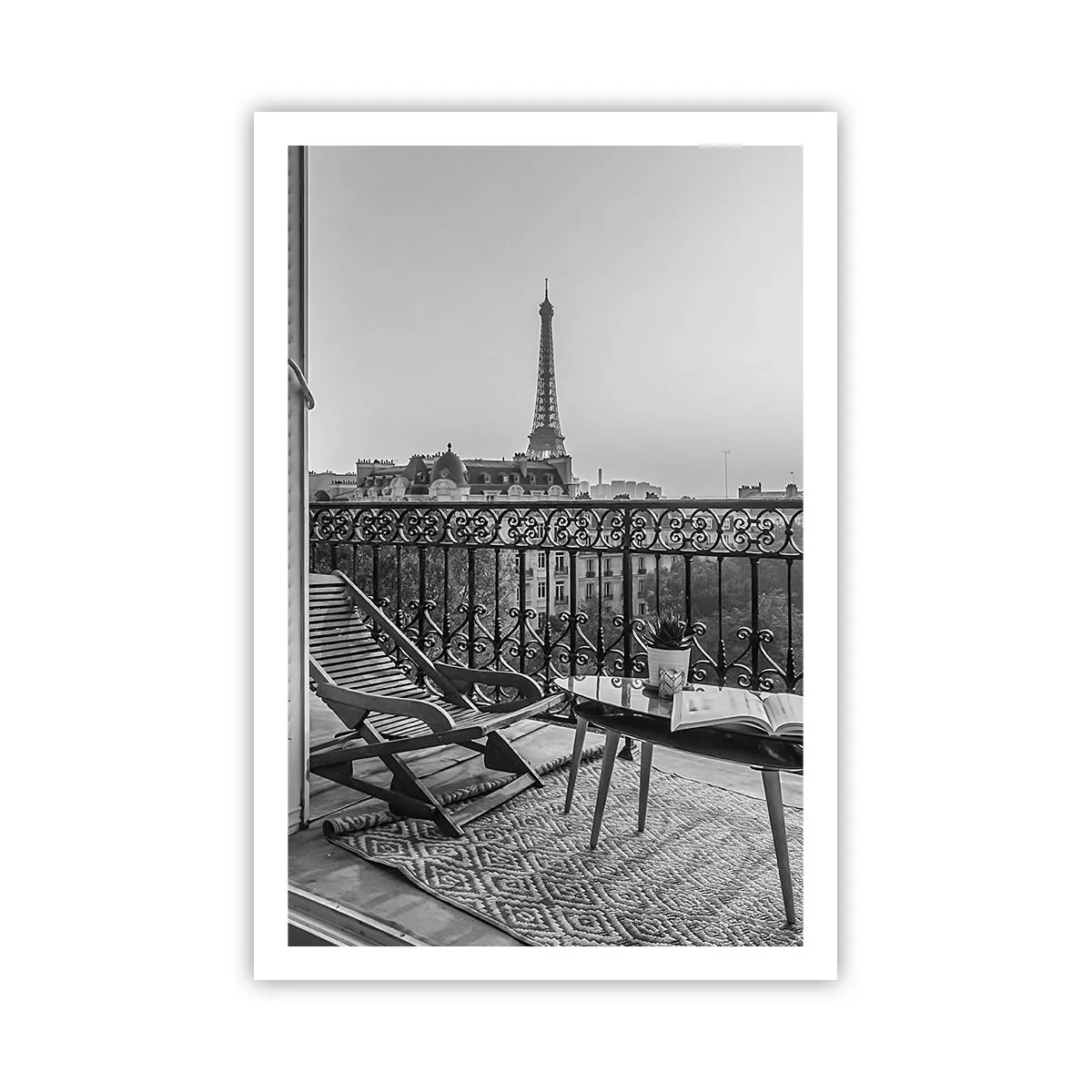 Plagát - Parížske popoludnie - 61x91 cm