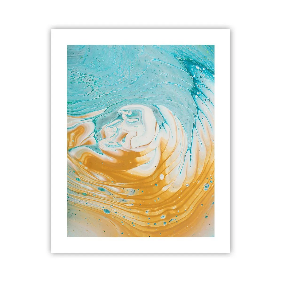 Plagát - Pastelový vír - 40x50 cm