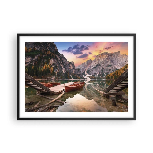 Plagát v čiernom ráme - Sľub dňa - 70x50 cm