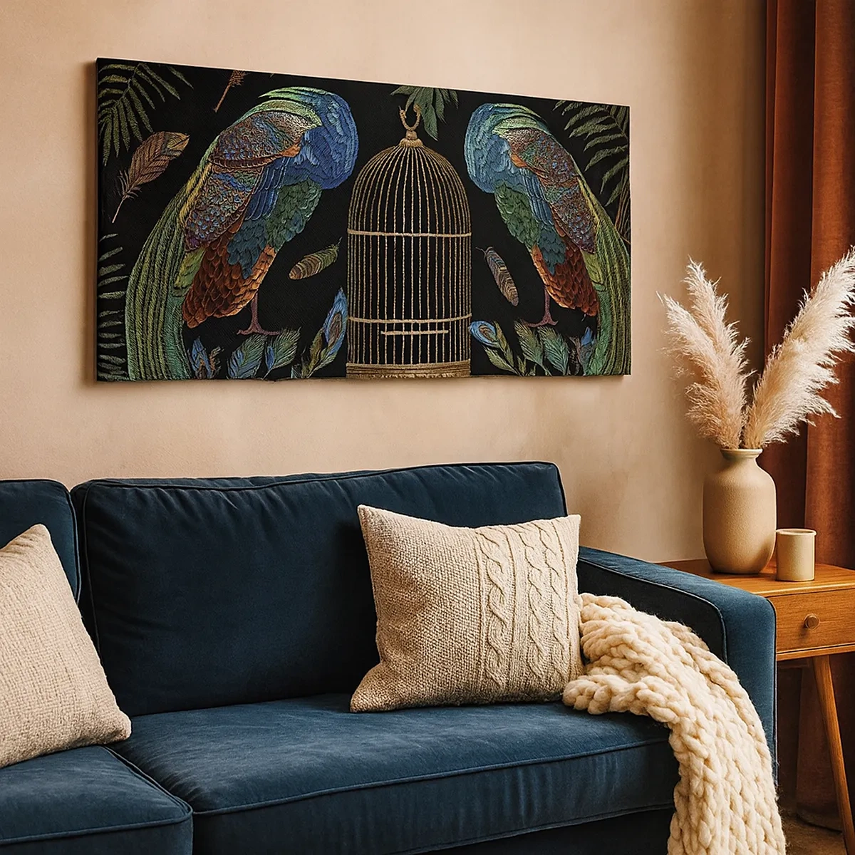 Obraz na plátne - V kráľovskom rúchu - 30x30 cm