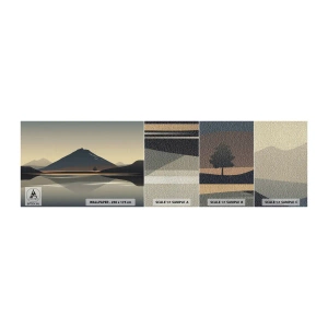 Vzorka fototapety Premium Canvas - Zrkadlový odraz - Ľadovec, Kus, Krajina - 100x30 cm