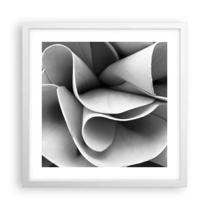 Plagát v bielom ráme - Deje sa vo vesmíre - 40x40 cm