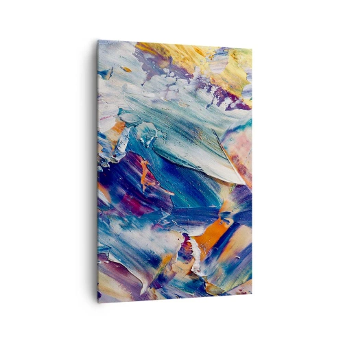Obraz na plátne - Chaos farieb - 80x120 cm