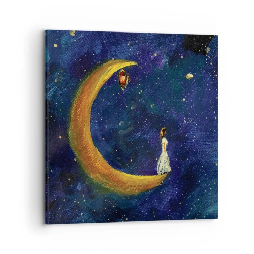 Obraz na plátne - Volanie sveta - 70x70 cm