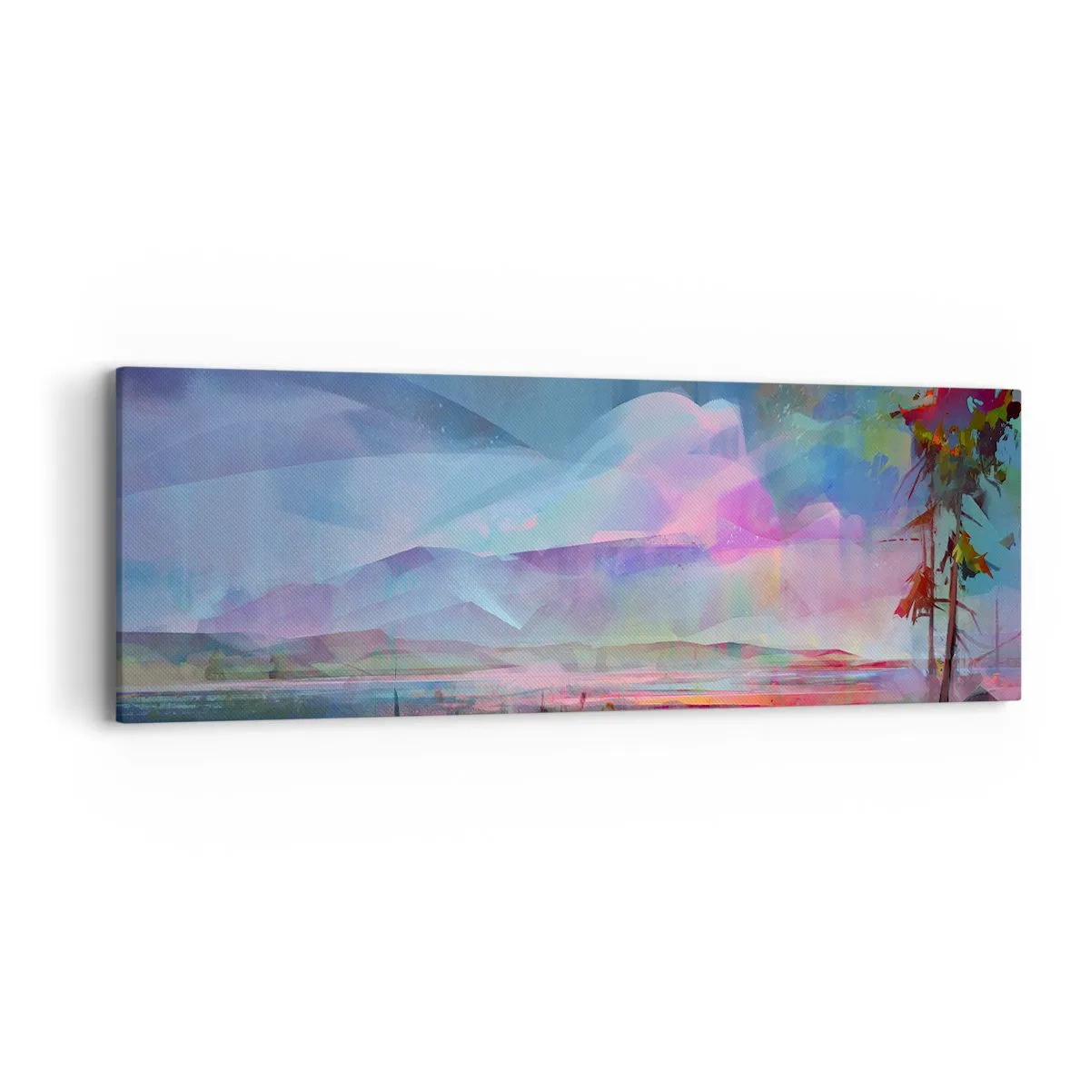 Obraz na plátne - Pod priateľským nebom - 90x30 cm