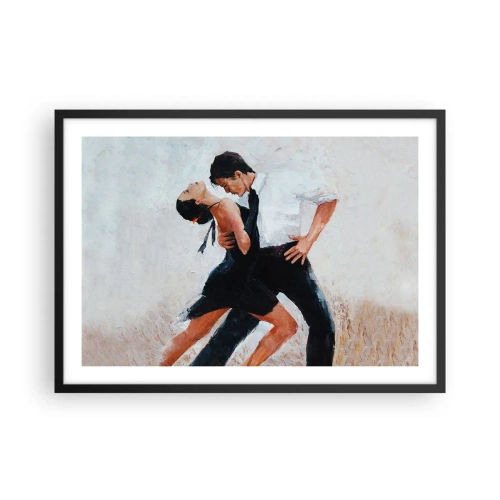 Plagát v čiernom ráme - Tango mojich túžob a snov - 70x50 cm