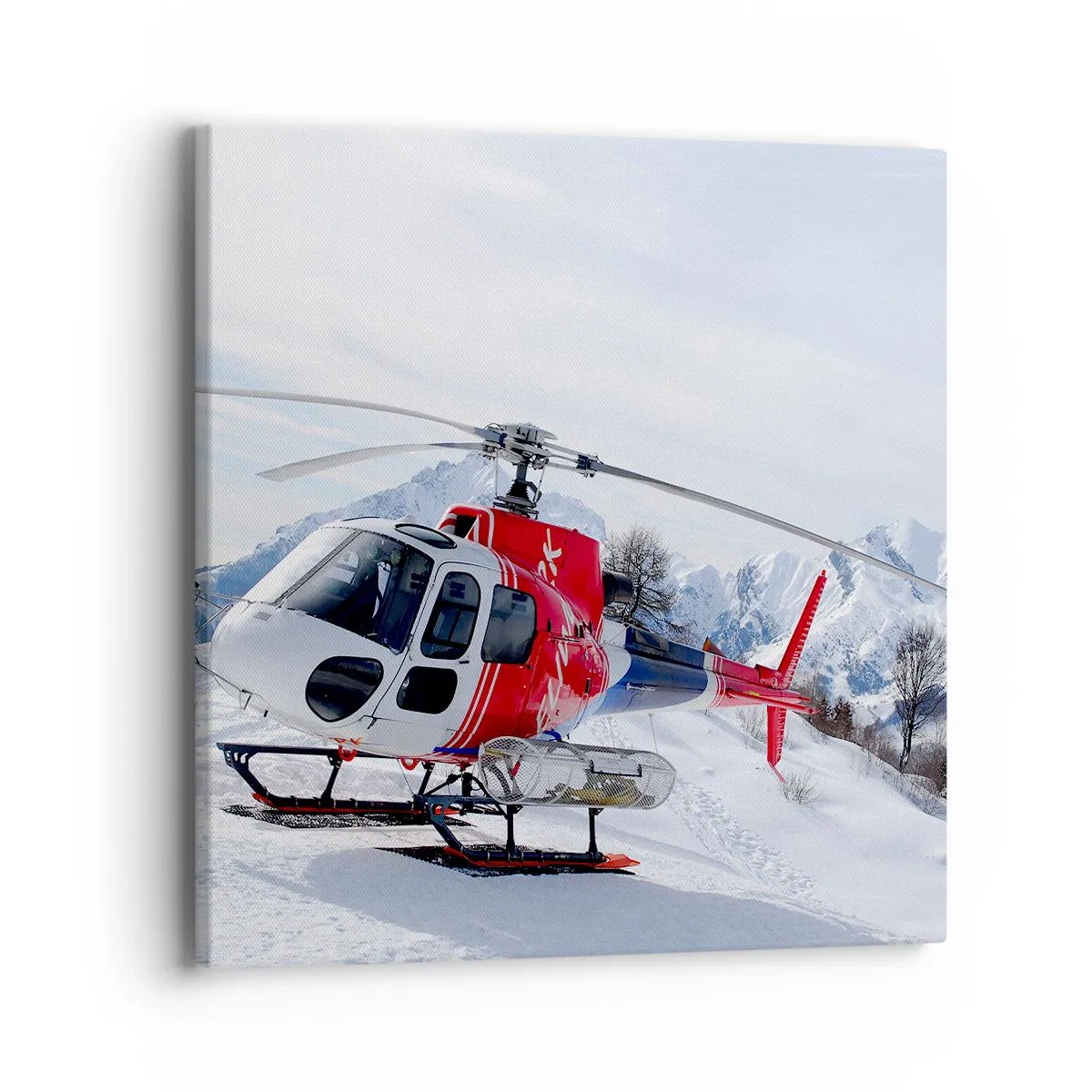 Obraz na plátne - Vždy pripravený - 40x40 cm