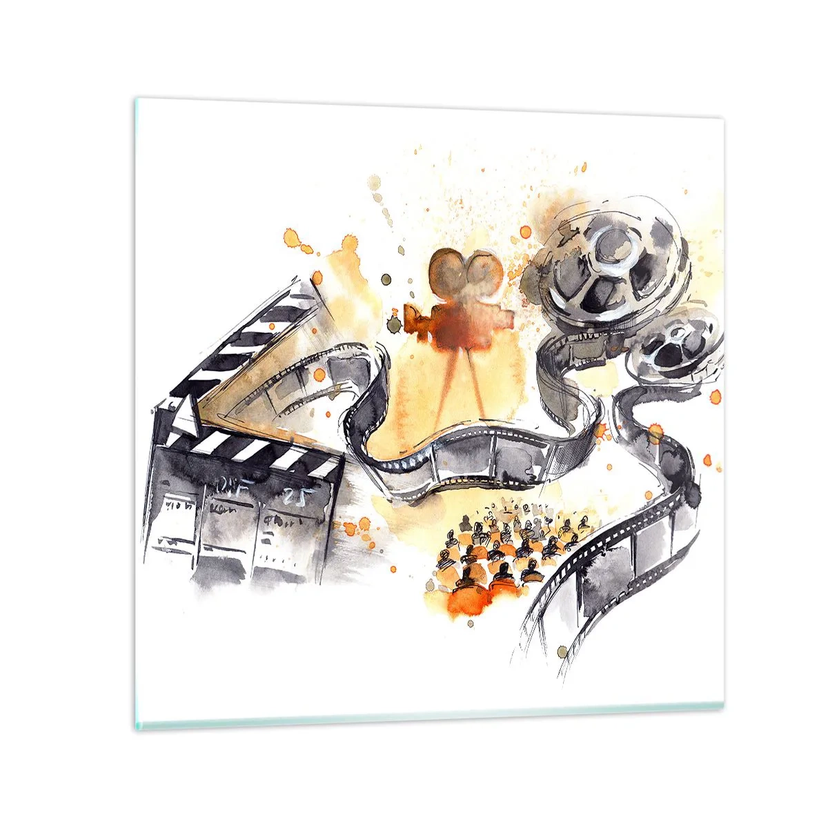 Obraz na skle - V krajine snov - 40x40 cm