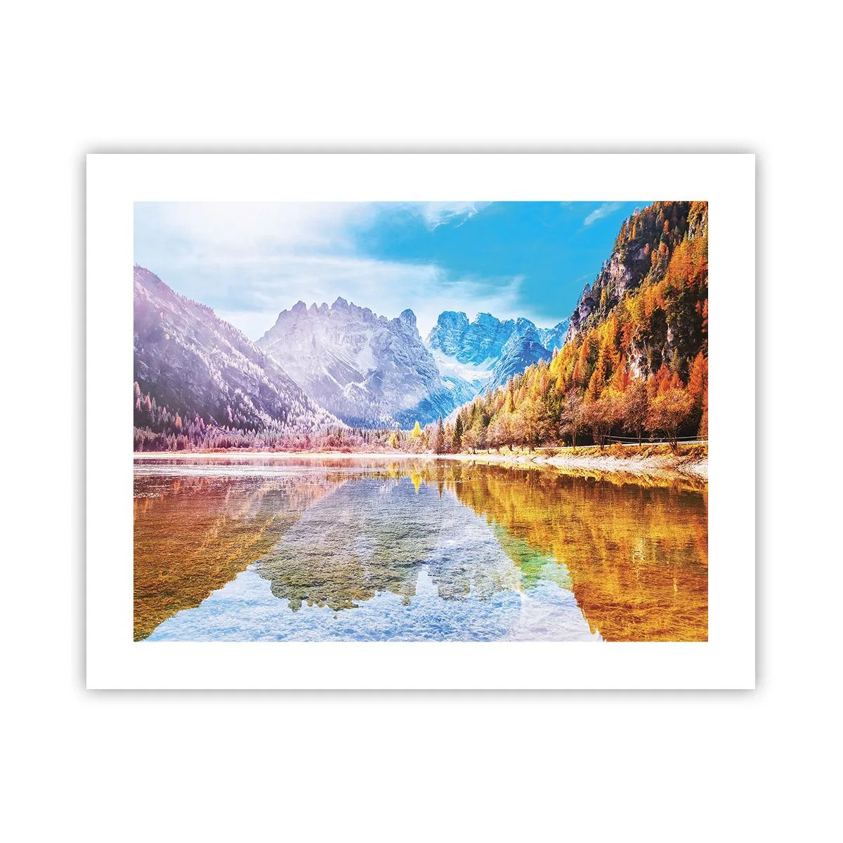 Plagát - A v horách už je jeseň - 50x40 cm