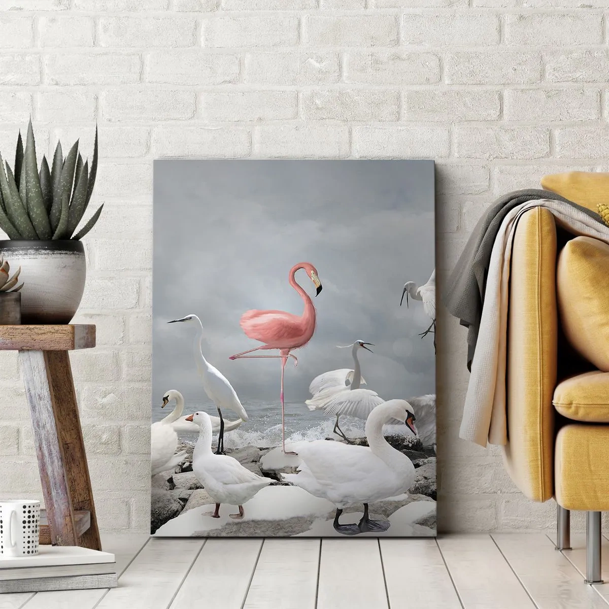 Obraz na plátne - Kde som sa tu vzal? - 50x70 cm