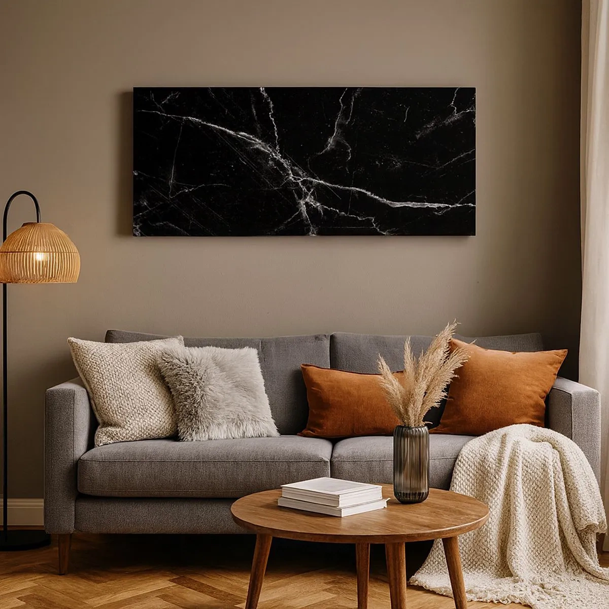 Obraz na plátne - Tajomný život kameňa - 100x40 cm