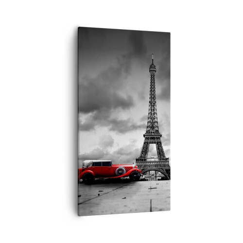 Obraz na plátne - Nie tak dávno v Paríži - 55x100 cm