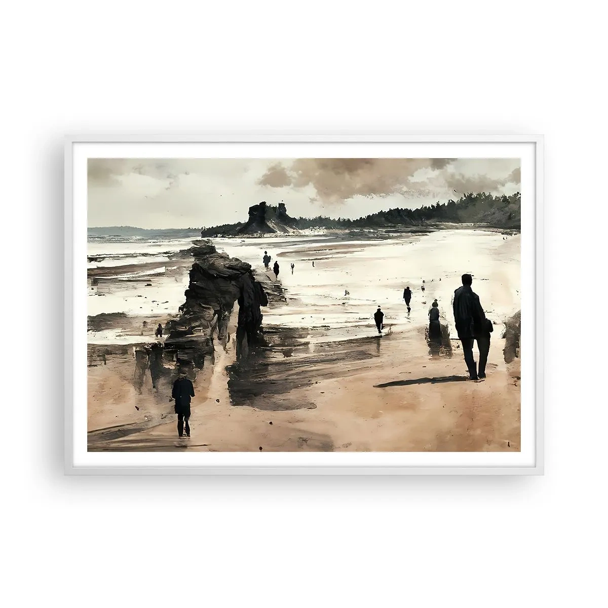 Plagát v bielom ráme - Vyvolaní - 100x70 cm