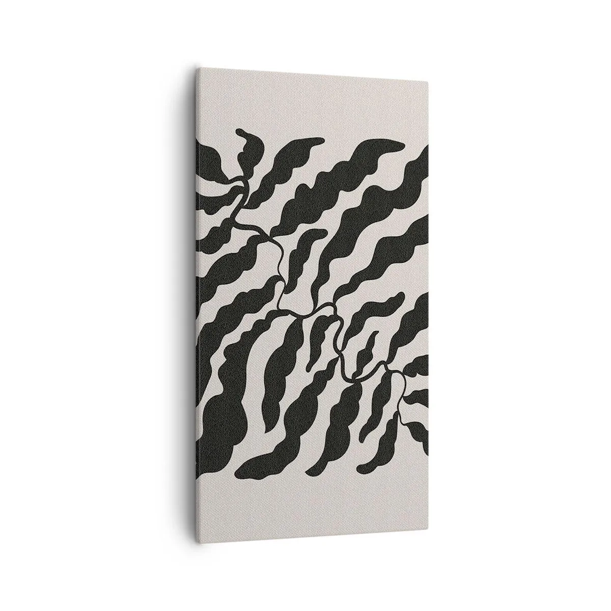 Obraz na plátne - Povaha štvorca - 55x100 cm