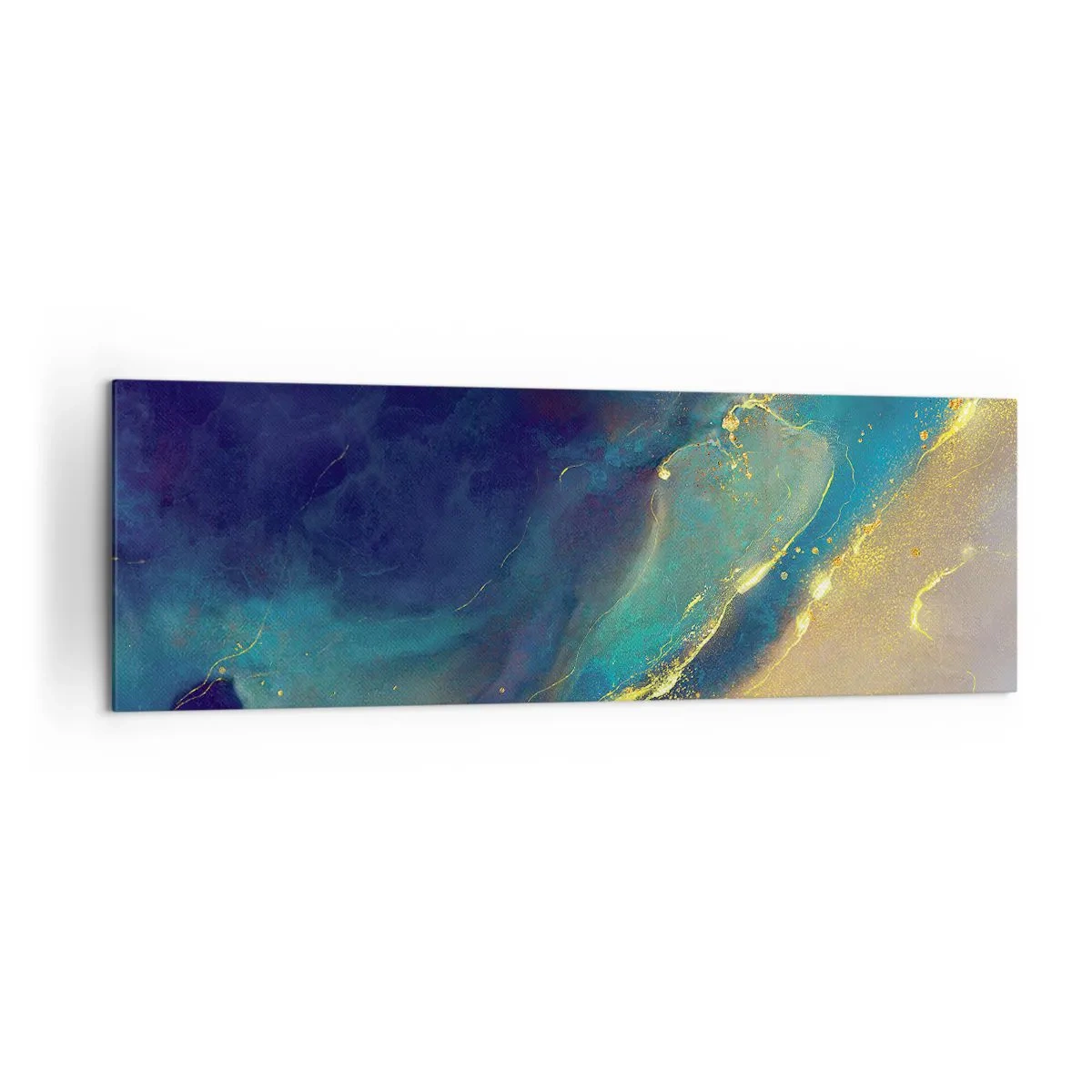 Obraz na plátne - Zlatý močiar - 160x50 cm