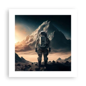 Plagát - Nová výzva - 40x40 cm