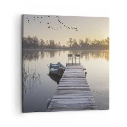 Obraz na plátne - Časom sa vrátim - 50x50 cm