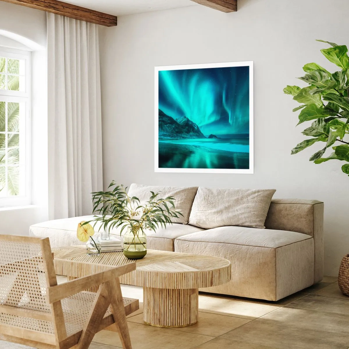 Plagát - Divy severu - 60x60 cm