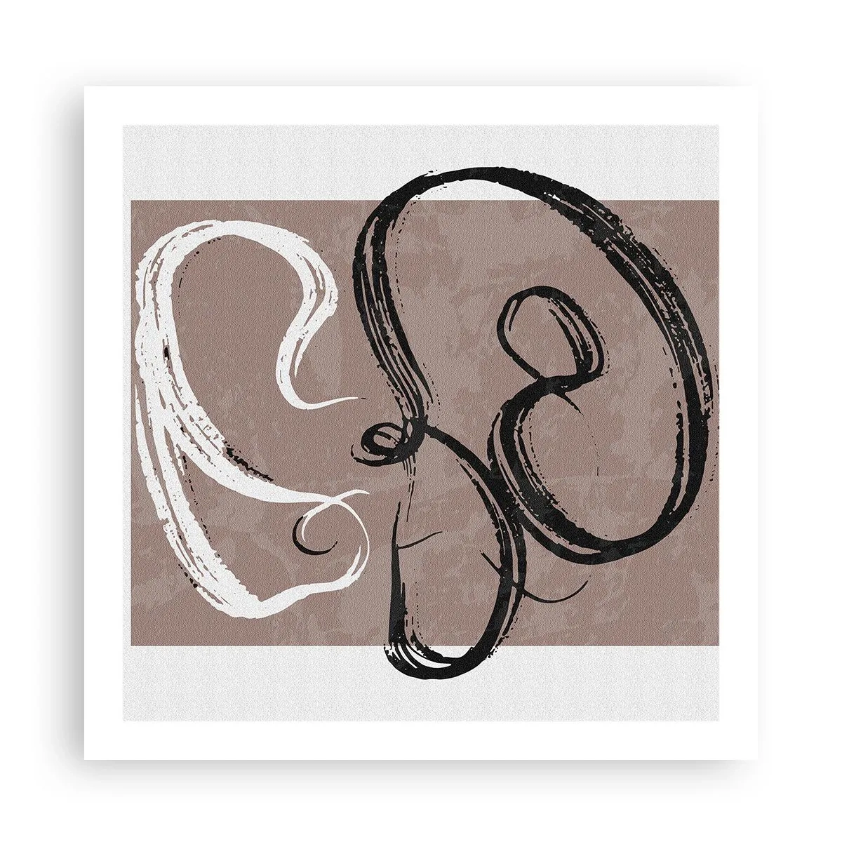 Plagát - Kompozícia – hľadanie úplnosti - 60x60 cm