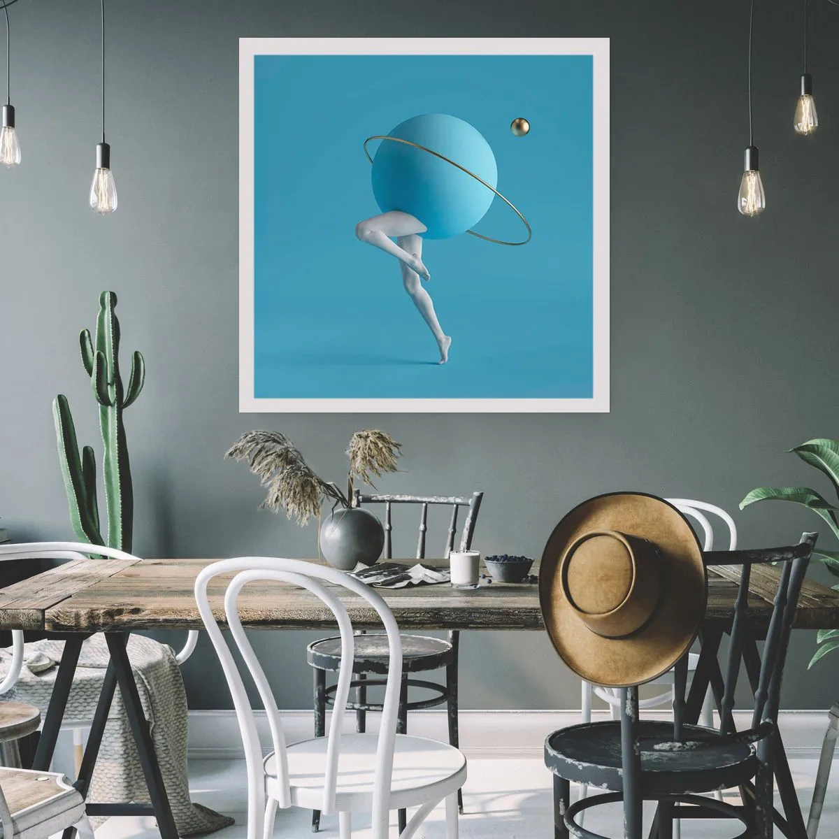 Plagát - Šialenstvo planét - 30x30 cm