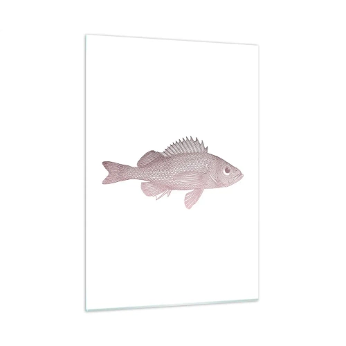 Obraz na skle - Ryba s veľkými očami - 50x70 cm