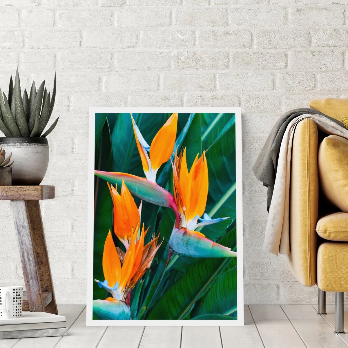 Plagát - Je to kvetina, alebo vták? - 50x70 cm