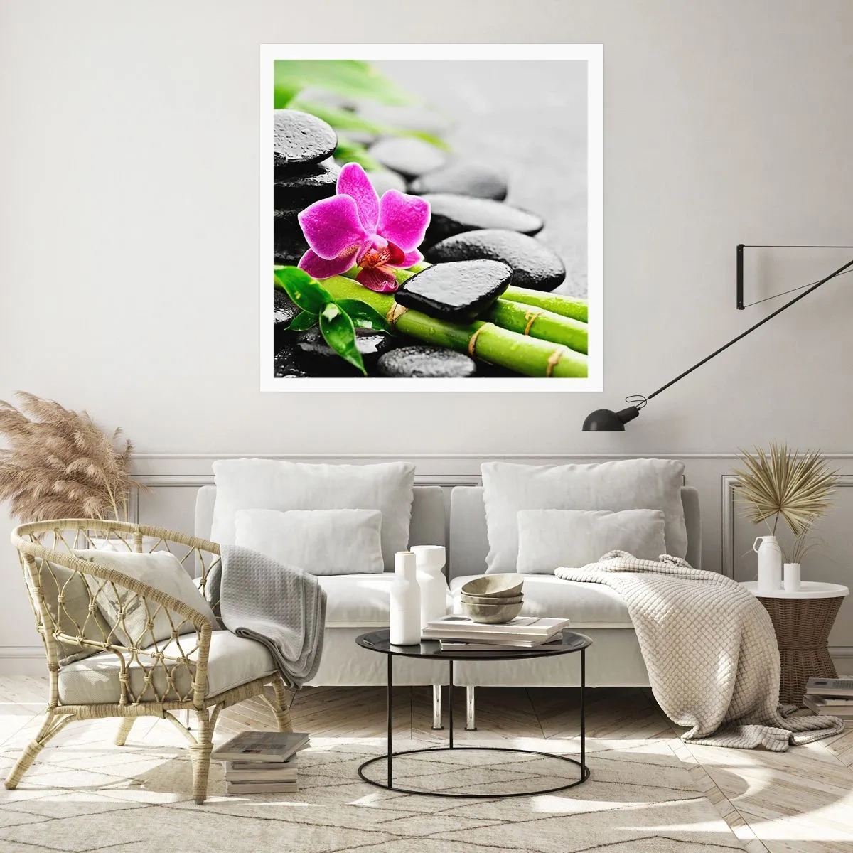 Plagát - V pokojnej rovnováhe - 40x40 cm