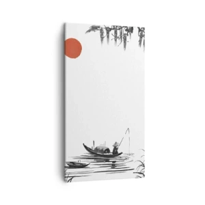 Obraz na plátne - Ázijské popoludnie - 45x80 cm