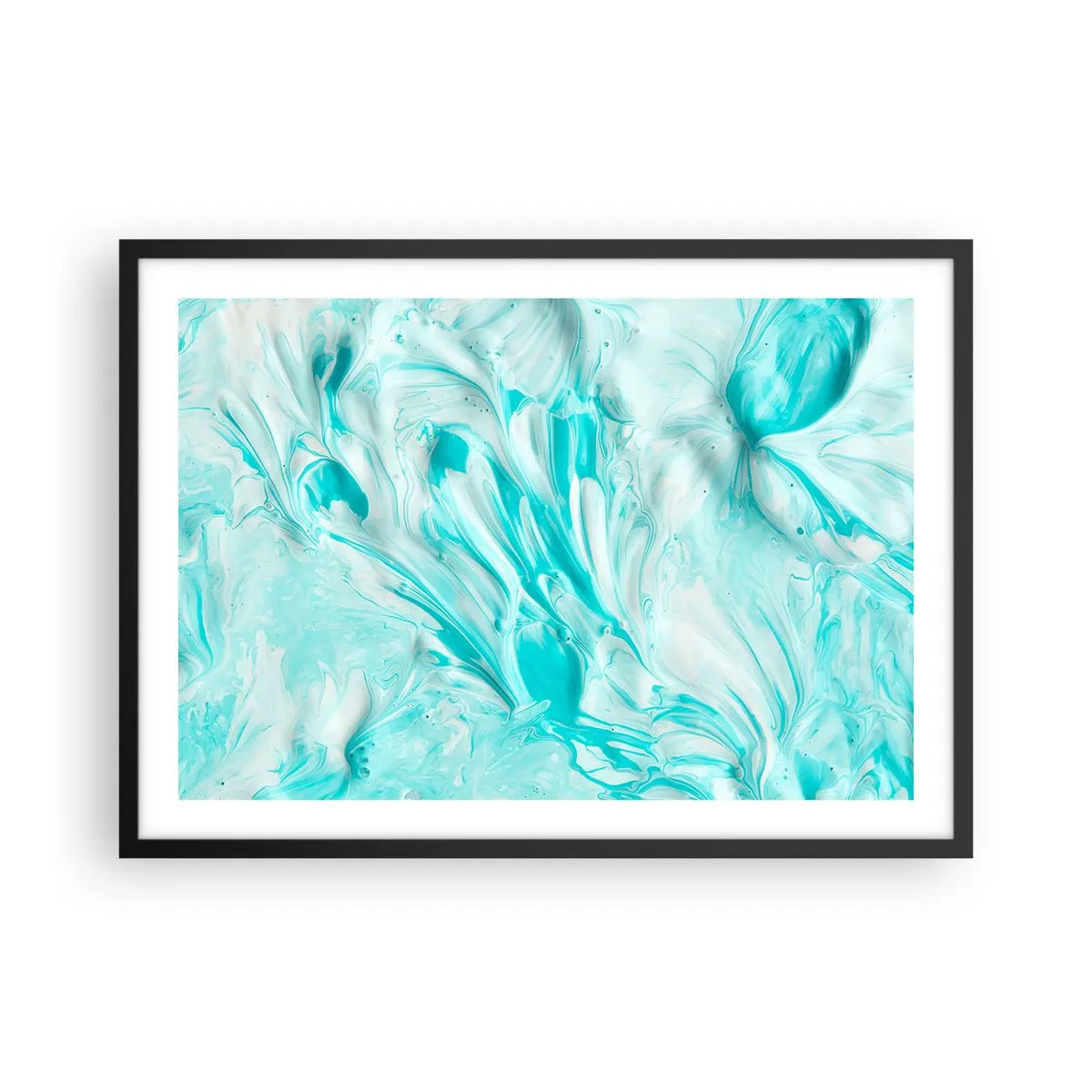 Plagát v čiernom ráme - Navždy spolu - 70x50 cm