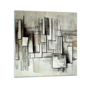 Obraz na skle - Sila jednoduchosti - 60x60 cm