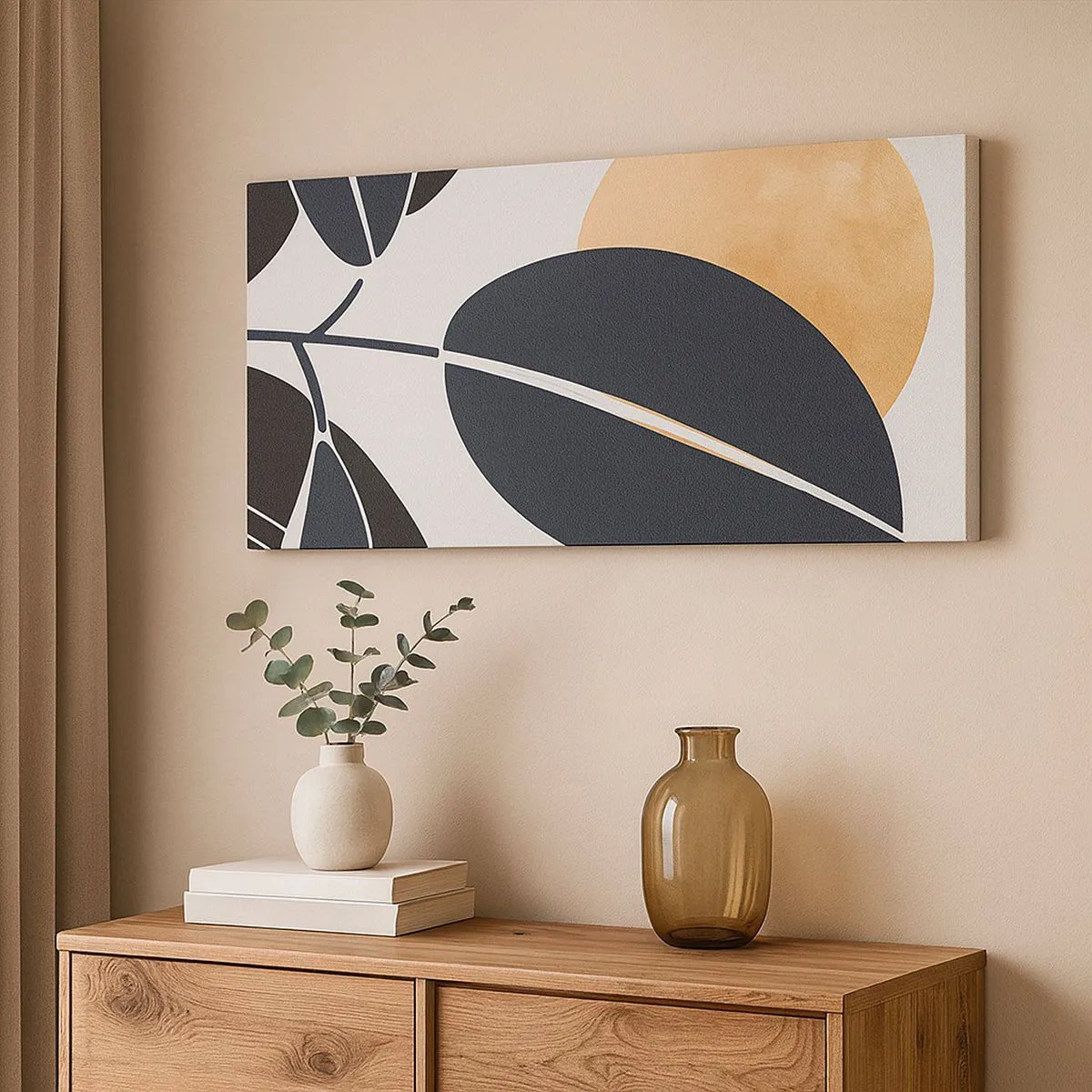 Obraz na plátne - Deň horúceho leta - 100x40 cm