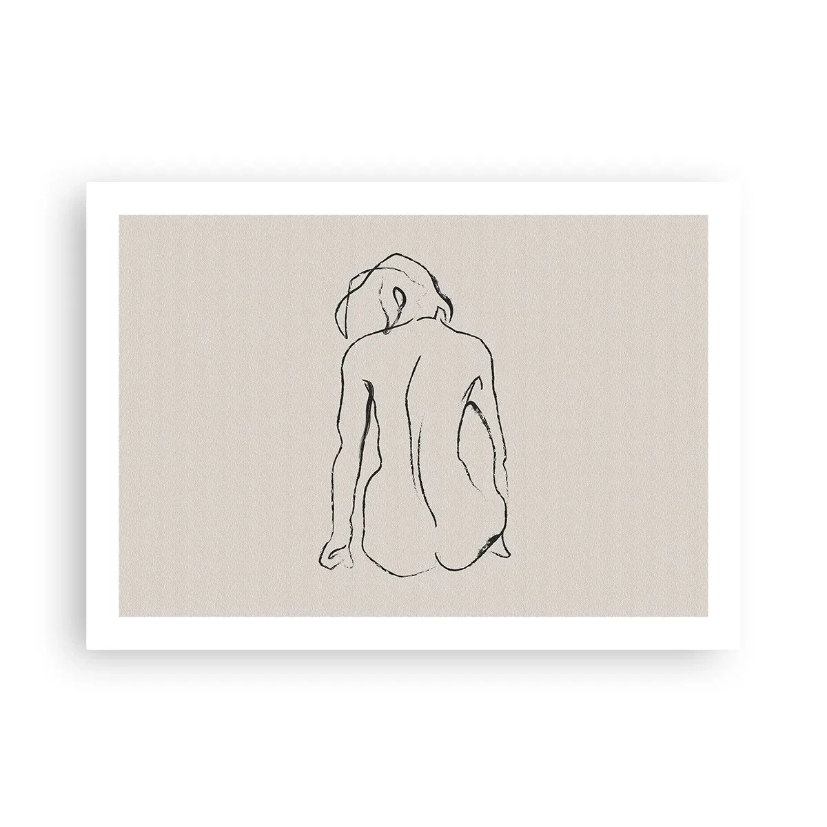 Plagát - Dievčenský akt - 70x50 cm